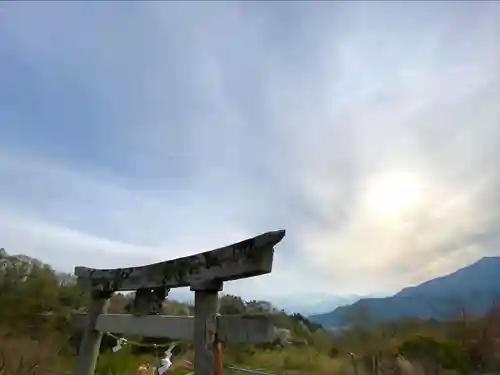 小玉神社の鳥居