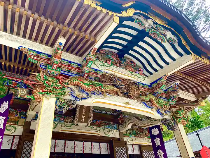 宝登山神社の芸術