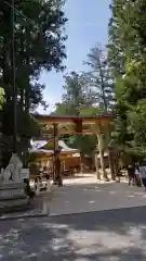 穂高神社本宮の鳥居