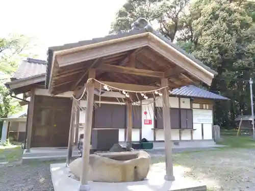 五社神社の手水舎