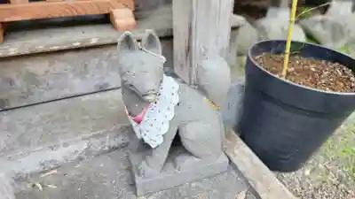 斗瑩稲荷神社の狛犬