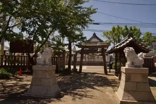 乙子神社の狛犬