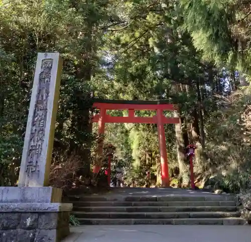 箱根神社の鳥居