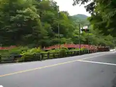 神橋(二荒山神社)の周辺