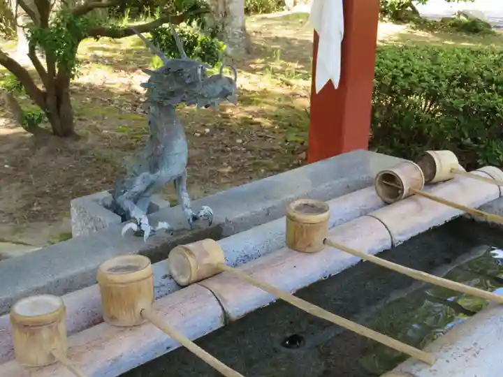 桜ヶ池池宮神社の手水舎