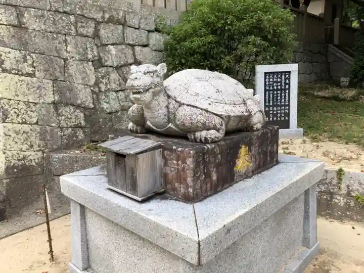 松帆神社の狛犬
