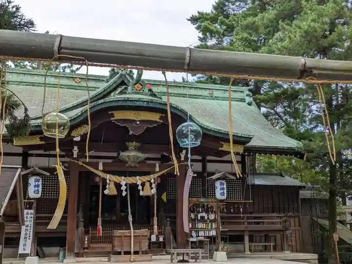 諏訪神社の本殿・本堂