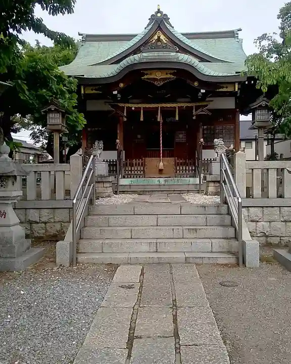 柏木神社の本殿・本堂