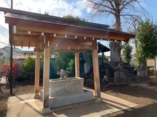 橘樹神社の手水舎
