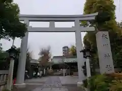 新宿下落合氷川神社の鳥居