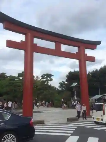 鶴岡八幡宮の鳥居