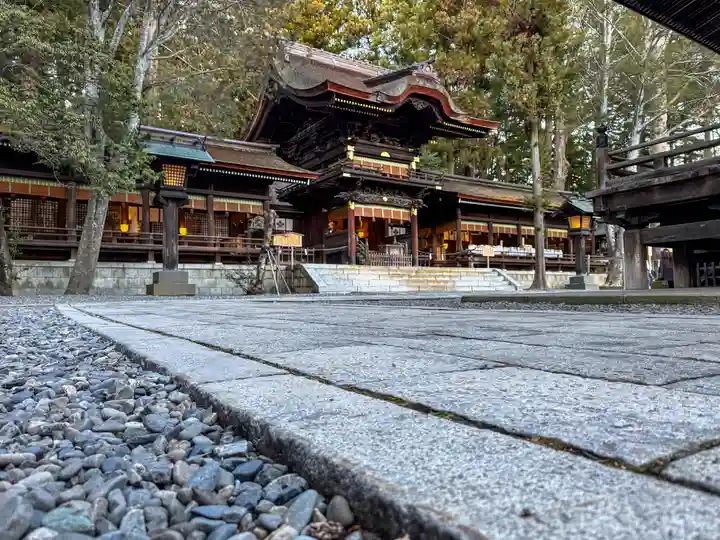 諏訪大社下社秋宮(長野県)