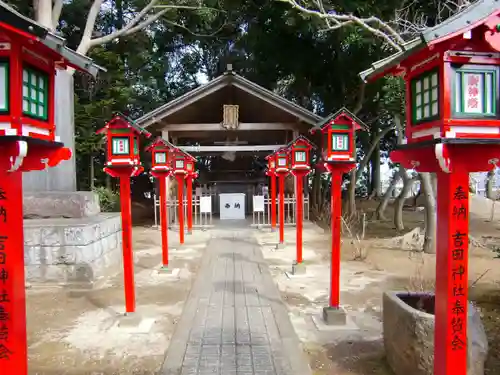 常陸第三宮　吉田神社の末社・摂社