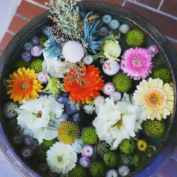 行田八幡神社の手水舎