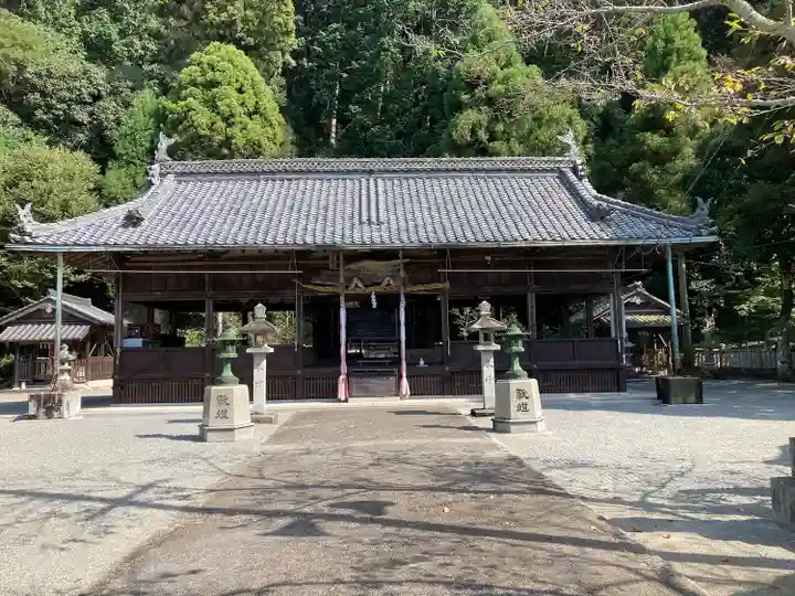 大歳金刀比羅神社の本殿・本堂