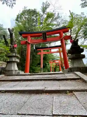 竹中稲荷神社(吉田神社末社)の鳥居