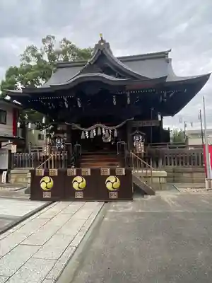 溝口神社の本殿・本堂