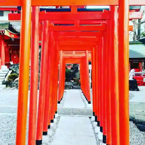 京濱伏見稲荷神社の鳥居