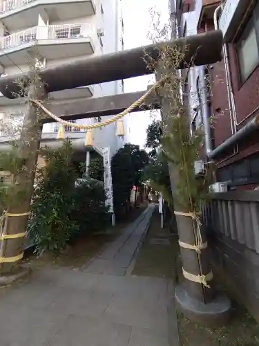 櫻田神社の鳥居