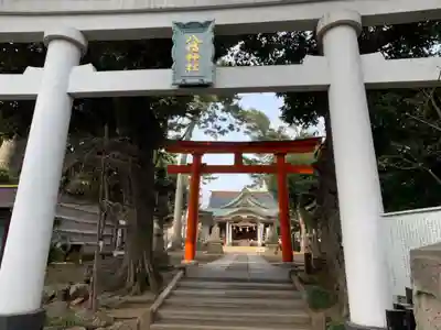 天沼八幡神社の鳥居