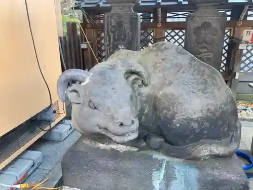 湯島天満宮の狛犬