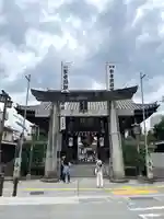 櫛田神社の鳥居