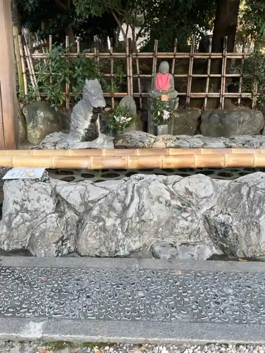 龍泉寺の手水舎