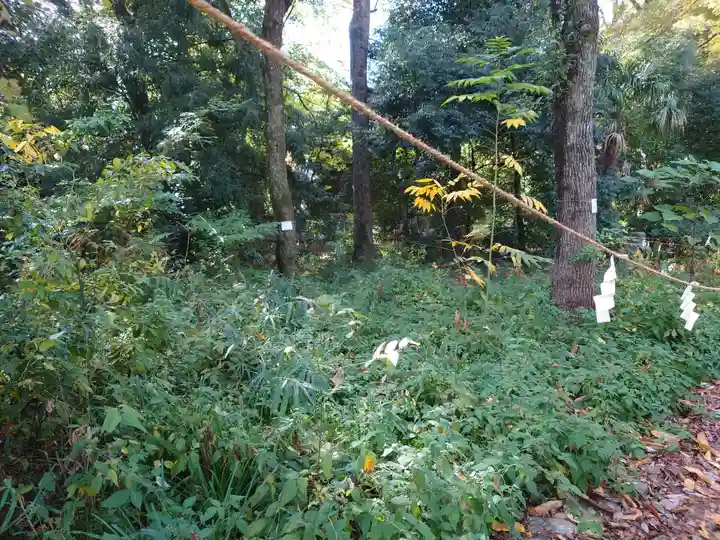 布多天神社の自然