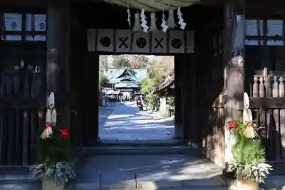 二本松神社の山門・神門