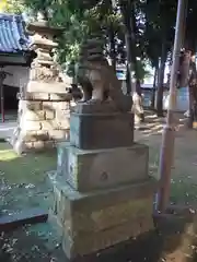 中村八幡神社の狛犬