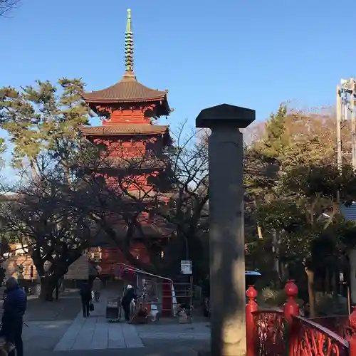 法華経寺の塔