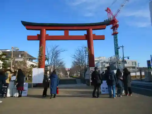 鶴岡八幡宮の鳥居