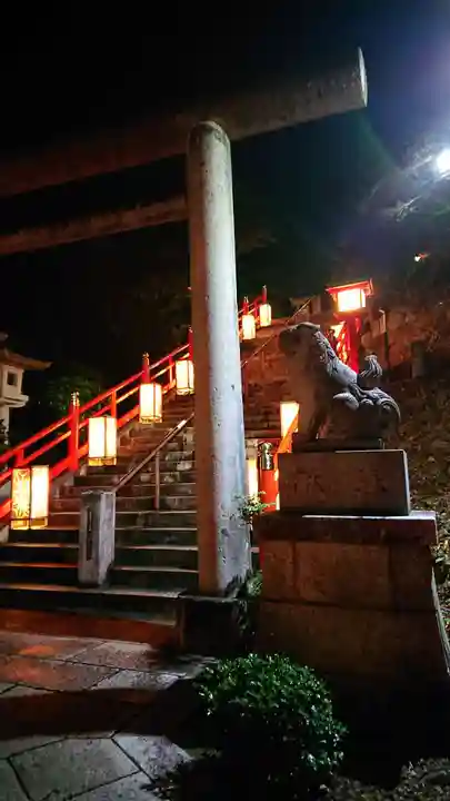 足利織姫神社の狛犬