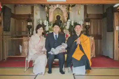 普門寺(切り絵御朱印発祥の寺)の七五三参