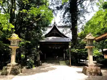 白髪神社の本殿・本堂