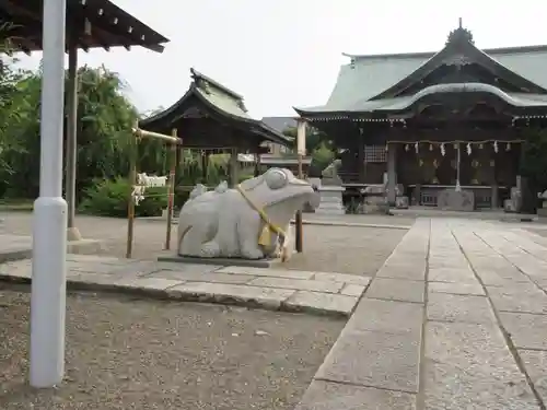 別雷皇太神の狛犬