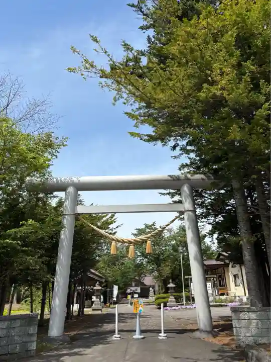 鹿追神社の鳥居