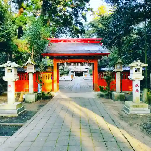 息栖神社の山門