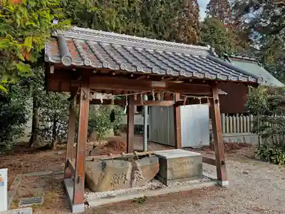 小宮神社の手水舎