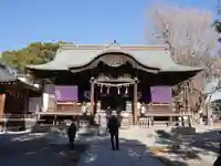 葛飾八幡宮の本殿・本堂