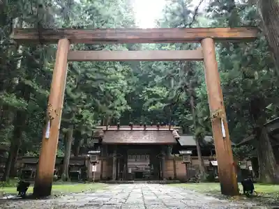 仁科神明宮の鳥居