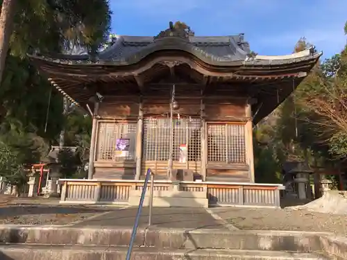 伊夫岐神社の本殿