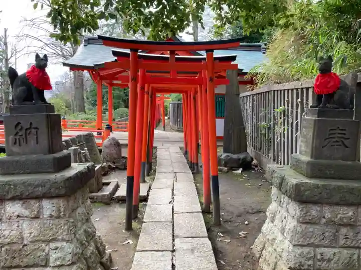 根津神社の鳥居