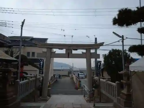 舞子六神社の鳥居