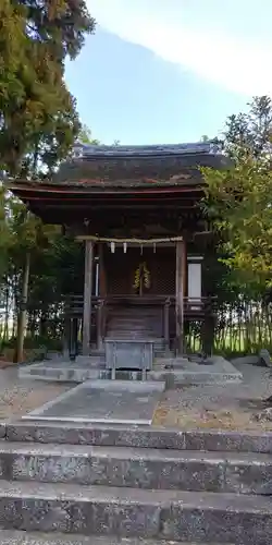 志那神社の本殿