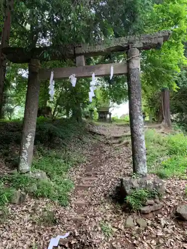諏訪神社の鳥居