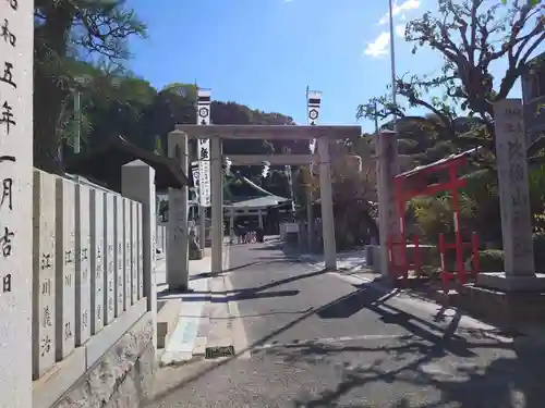 比治山神社の鳥居