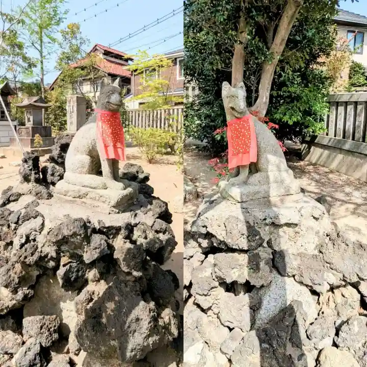 葛飾八幡宮の狛犬