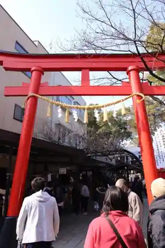 千代保稲荷神社の鳥居