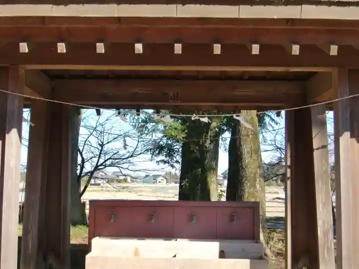 高椅神社の手水舎